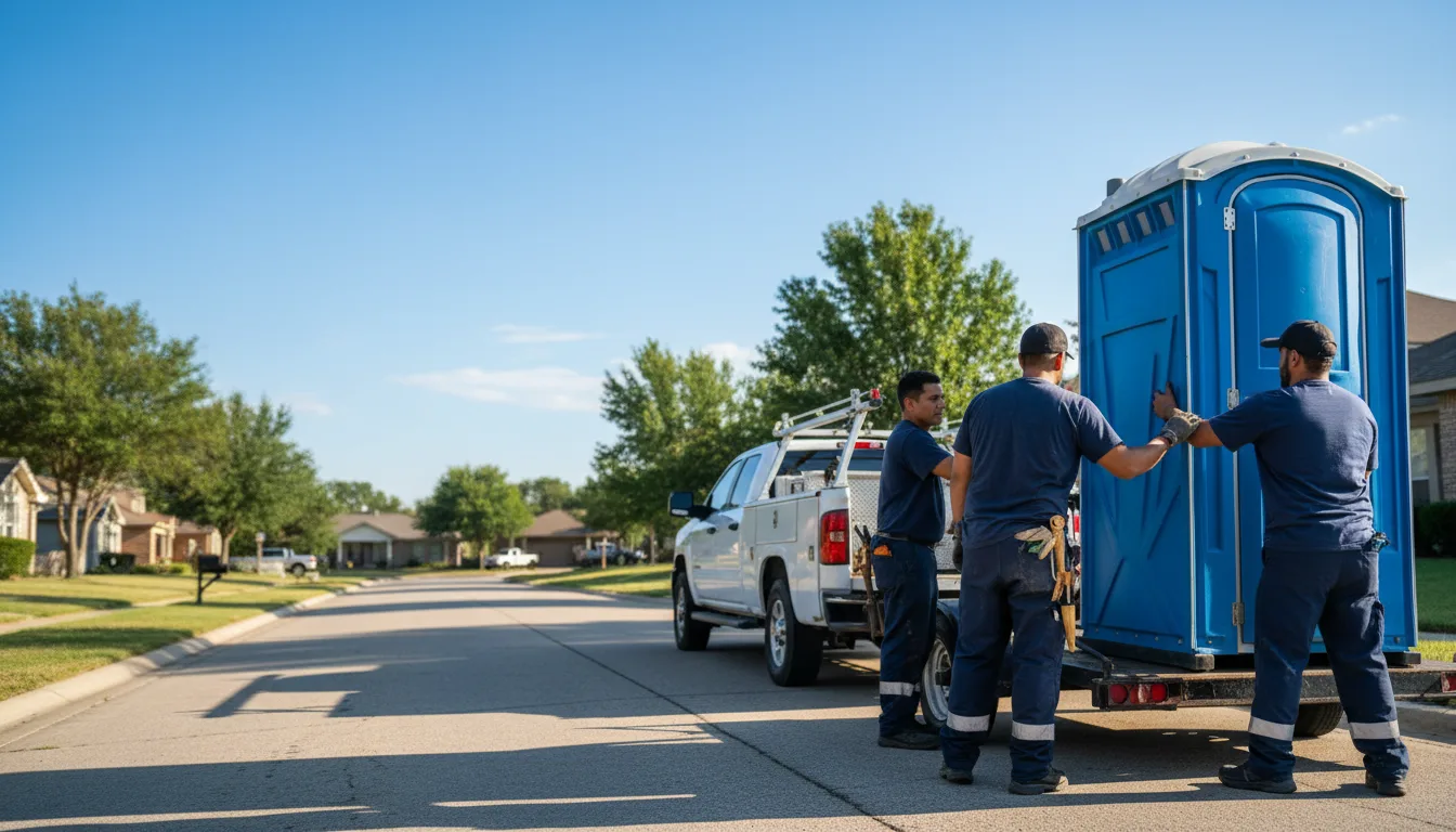 Portable Toilet Rental in Woodstock, IL near me